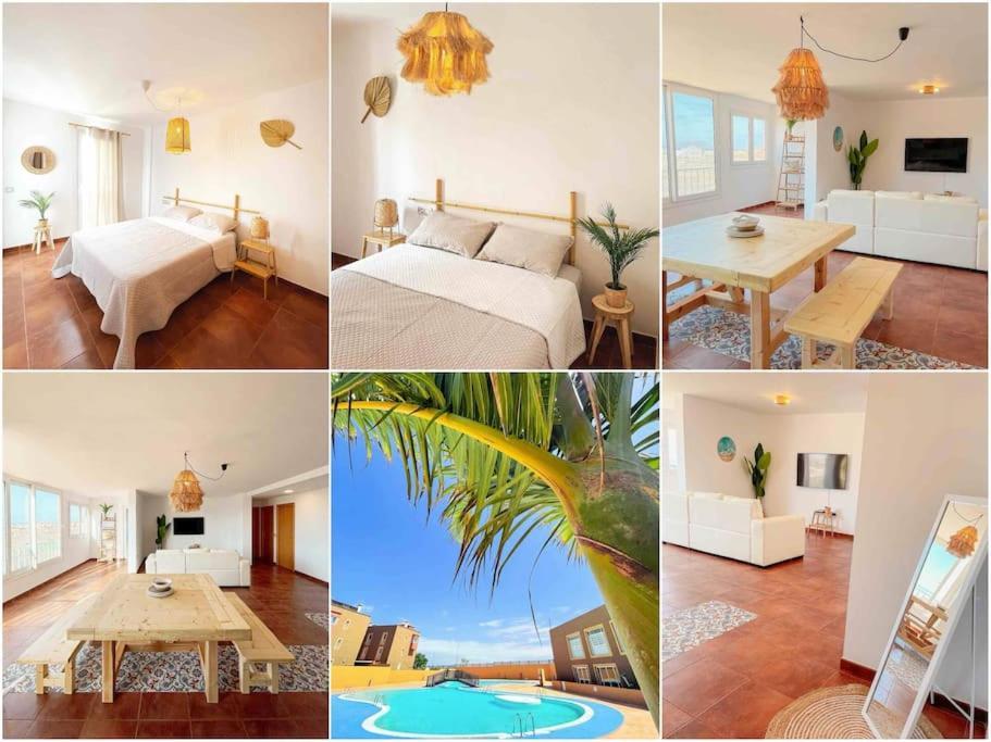 Apartamento Casa Bamboo Corralejo, Espacioso, Piscina Y Parking Dış mekan fotoğraf